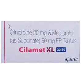 Cilamet XL 20/50 Tablet | Uses, Side Effects, Price | Apollo Pharmacy