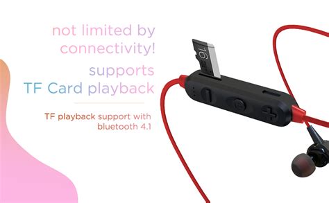 Dudao Gaming in-Ear Wireless Bluetooth Earphones with Mic, TF Memory ...
