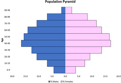 Image result for How Do We Make a Population Pyramid Using Excel