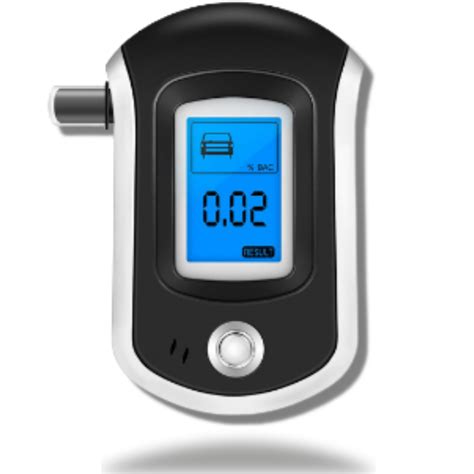 LCD Advance Police Digital Breath Alcohol Tester Breathalyzer Analyzer ...
