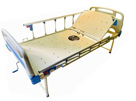 P.M.P.S.? semi Fowler (ABS) Bed with Commode/Toilet Bowl (inbulit ...