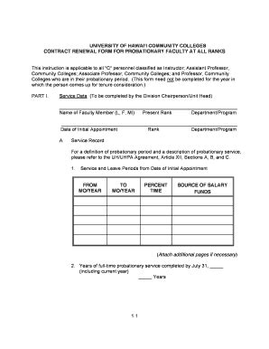 Fillable Online windward hawaii UH COMMUNITY COLLEGES GUIDELINES FOR ...