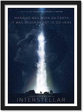 Good Hope Interstellar Movie framed Poster 10x13 Framed Wall Art. Sci ...