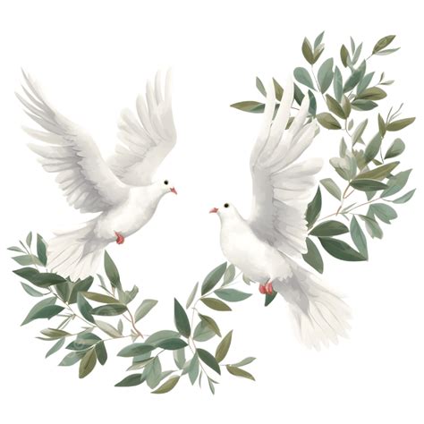 Dove Of Peace Olive Branch Illustration, Peace Dove, Olive Branch ...