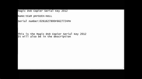 Magic DVD Copier Registration Code 的图像结果