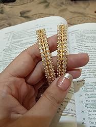 Buy Ratnavali Jewels Beautiful CZ/AD Studded Gold Plated Traditional ...