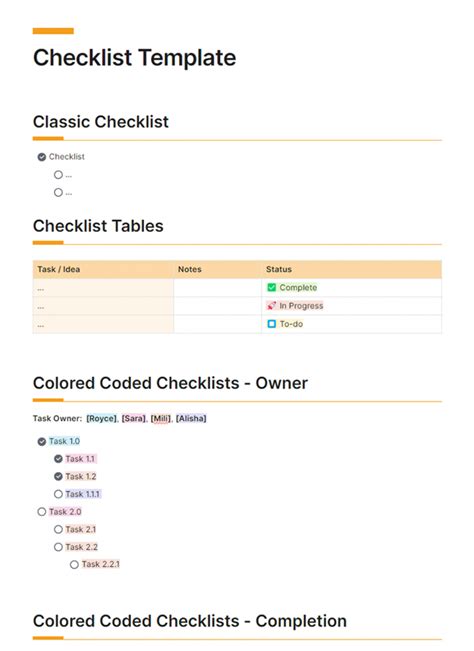 Image result for Create a Checklist