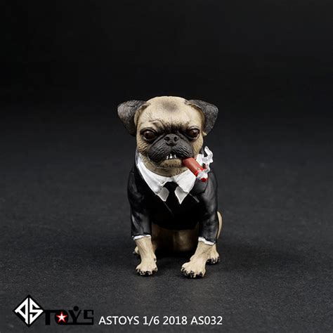 Frank the Pug Figur 1:6, Men in Black, 6 cm | Sci-Fi Corner