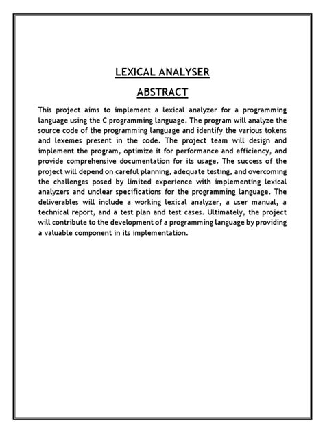 Image result for Lexical Analysis Program in C