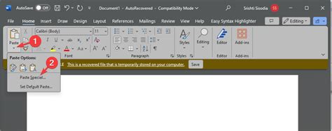 Image result for Add a Code Block in Word