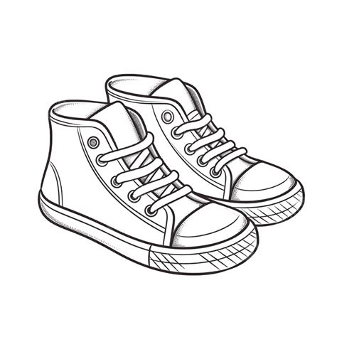 Shoe Outline Clip Art