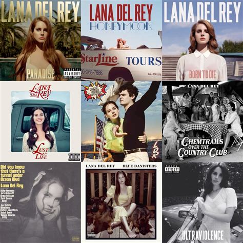 lana del rey albums in 2025 | Lana del rey albums, Lana del rey songs ...