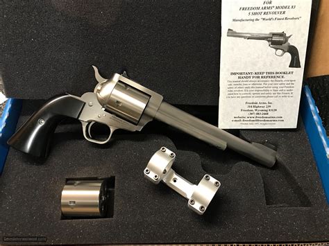 Freedom Arms model 83 .454 Casull