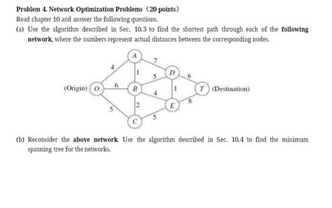 Image result for Network Optimization Problems
