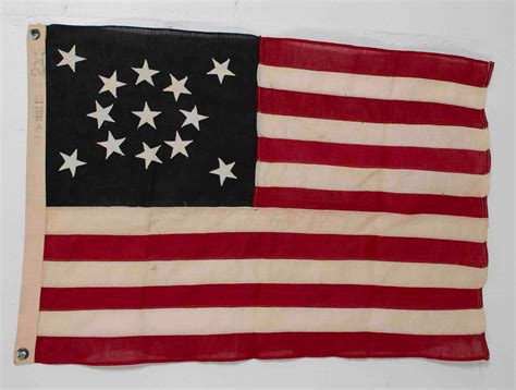 At Auction: 13-Star American Flag