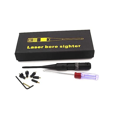 Buy AKFIRE Laser Bore Sight Kit with Button- Red Boresighter Free ...