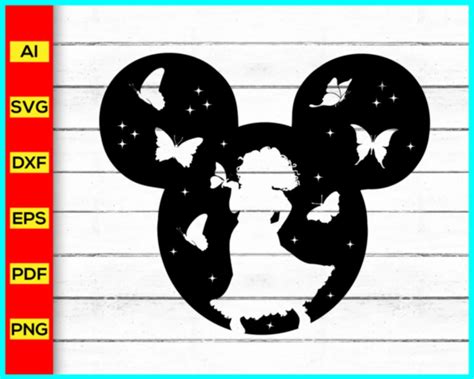 Disney Mickey Head Silhouettes