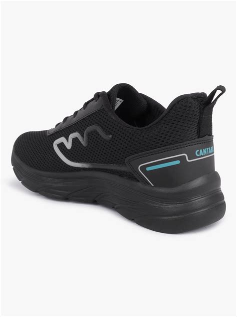 Men's Black Casual Sports Shoes – Cantabil