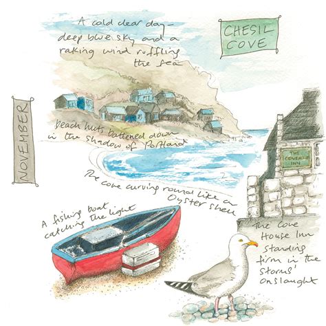 Sea Shed - Artwork by Jenny Hunt - Dorchester, Dorset