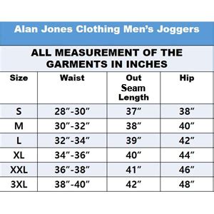 Alan Jones Clothing Men's Slim Fit Track pants(JOG19-SP01-BCK-XXL_Black ...
