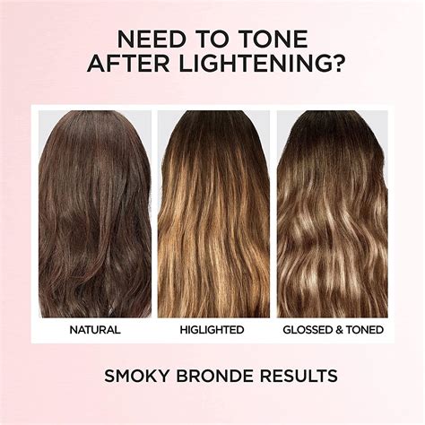 L'Oreal Paris Le Color Gloss In-Shower Toning Hair Gloss - Neutralizes ...