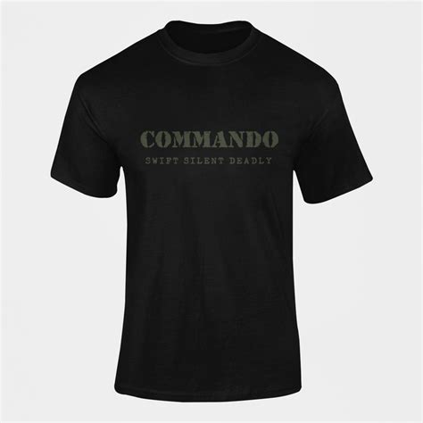 Shop the Commando Collection Half Sleeve T-Shirts at Olive Planet