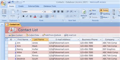 Image result for Database Access 2007