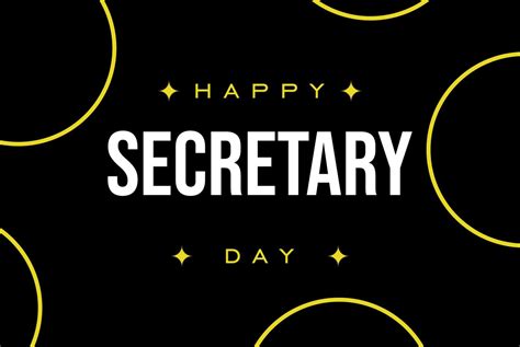 When Is Secretary Day
