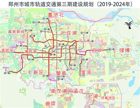 郑州11条地铁线路规划图 未来将通达全城-搜狐