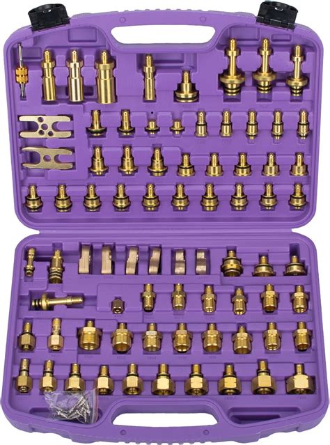 77PCS Air Conditioning Leak Test Kit, Air Conditioning Leak Detector, A/C Compressor Detection ...