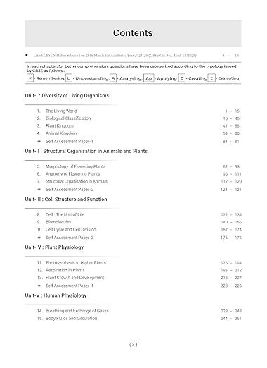 Oswaal CBSE Question Bank Class 11 Biology, Chapterwise and Topicwise ...