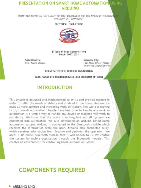 Image result for Home Automation Using Arduino PPT