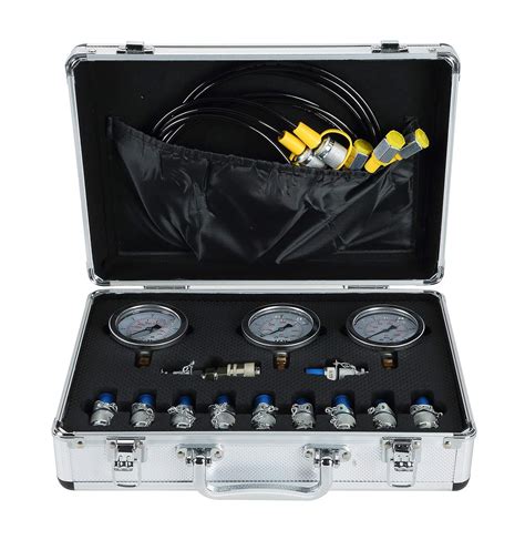 Buy NATGAI Hydraulic Pressure Gauge Kit Excavator Parts Hydraulic ...