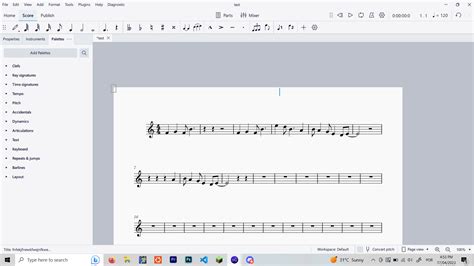 Image result for Insertar Texto MuseScore