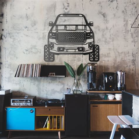 Metal Car Wall Art, Car Guy Gift, Car Wall Art, Metal Wall Art, Car Accessories, Metal Wall ...