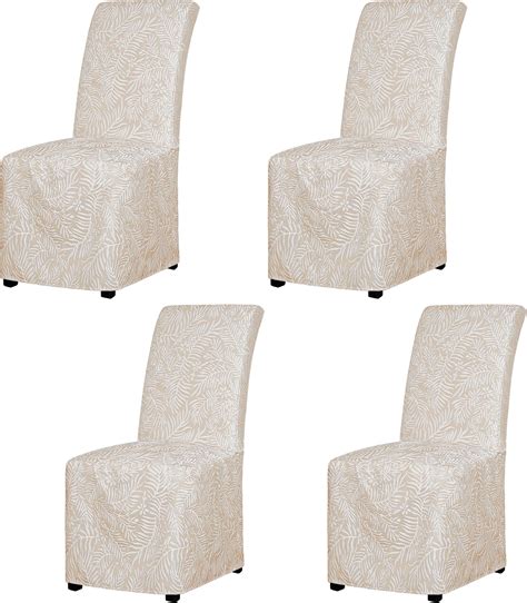 Amazon.com: SureFit Matelasse Damask Long Dining Chair Slipcover - Full ...