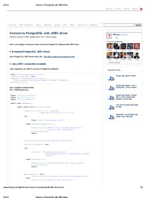 Image result for Connect Java to PostgreSQL
