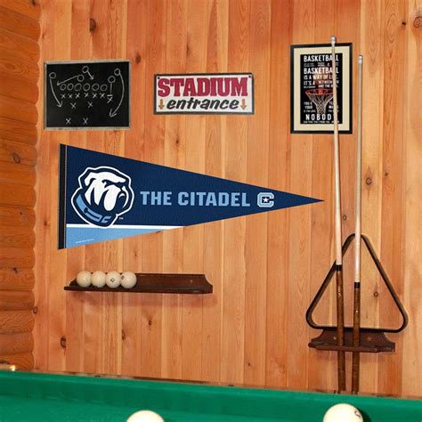 CollegeFlags&BannersCo. Buy Citadel Pennant Full Size Felt Online India ...