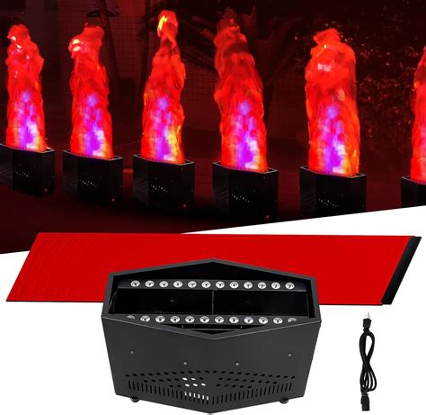 Amazon.com: ZLPOWER Fake Fire Flame Light with 36 LED Light 6ft ...