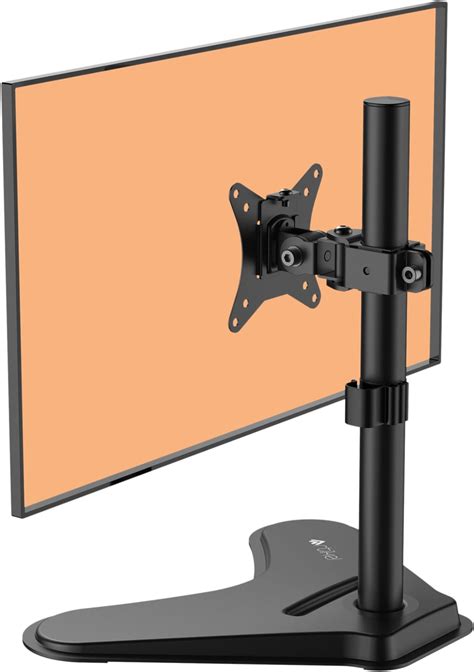 Rife Single Monitor Mount for 13-32 Inch Computer Screens, Height/Angle ...
