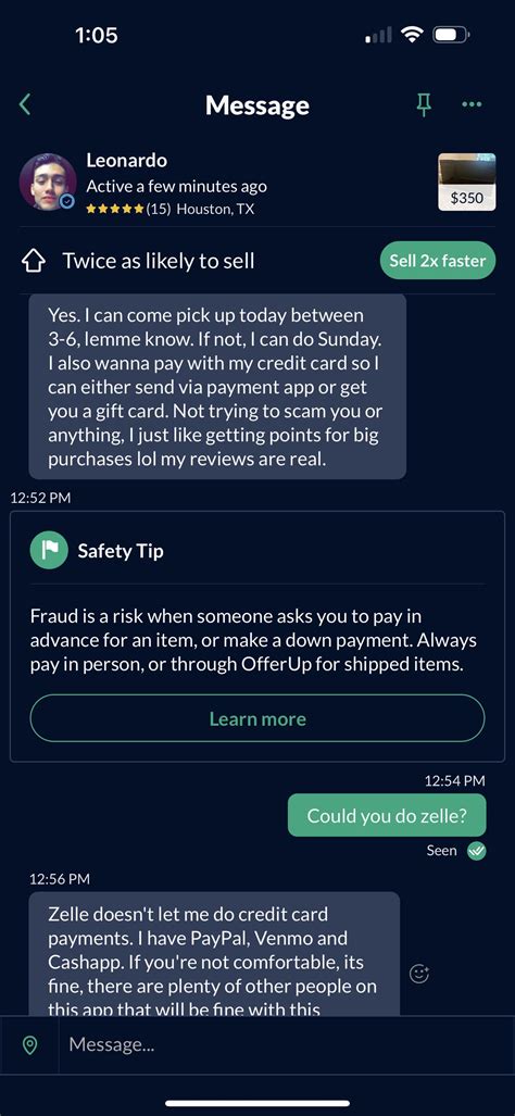 Is this a scam? : r/offerup
