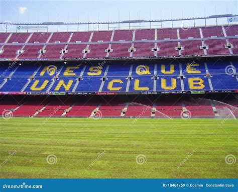 Camp Nou Stadium in Barcelona Editorial Stock Image - Image of chairs, buildings: 10464759
