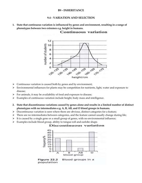 Image result for Continuous Variation Examples in Humans