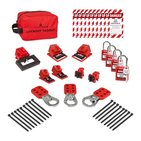 Buy TRADESAFE Breaker Lockout Tagout Electrical Loto Kit, 120/277V to ...