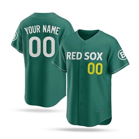 Green Monster Red Sox City Connect Baseball Jersey 2025