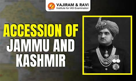 Accession of Jammu and Kashmir, Background, Instrument of Accession