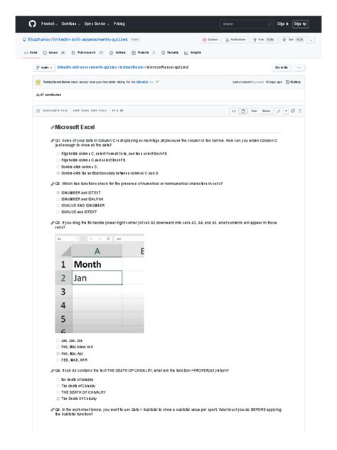 Dynamic Quizzes in Excel 的图像结果