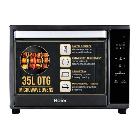 Buy Haier Electric Oven Toaster Grill (OTG) for Kitchen 35 Litre, 1600W ...