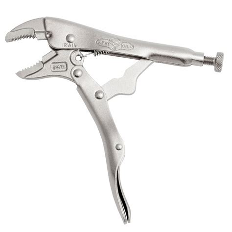IRWIN VISE-GRIP Curved Jaw Locking Pliers, Jaw Capacity: 1-1/8 in, Jaw ...