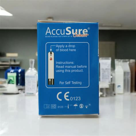 Accusure Sensor Blood Glucose Test 2x50 Strips – MedineedsIndia
